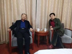 与沈阳联络部李广泛主任在一起合影